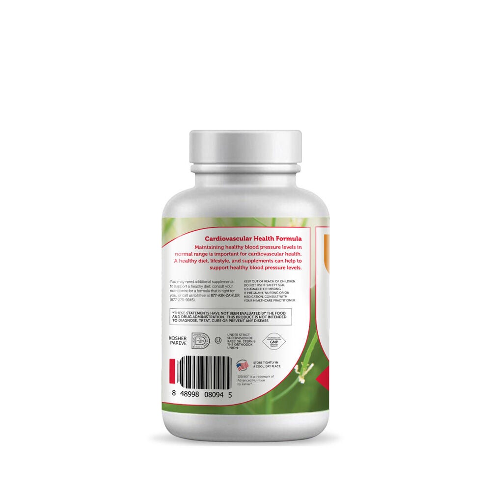 120/80&trade; - 180 Capsules (30 Servings)